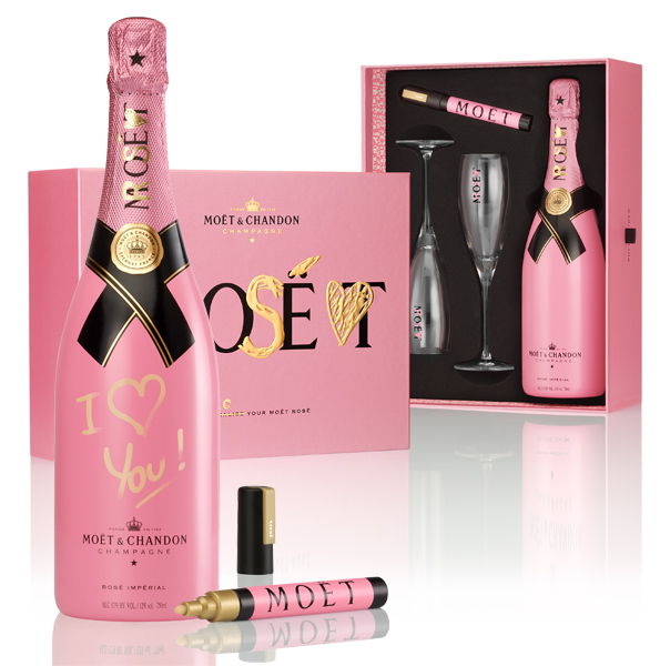 Moët Rosé-Box