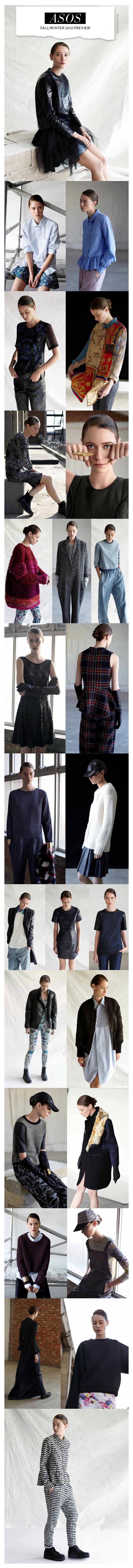 Asos Fall/Winter 2012 Preview