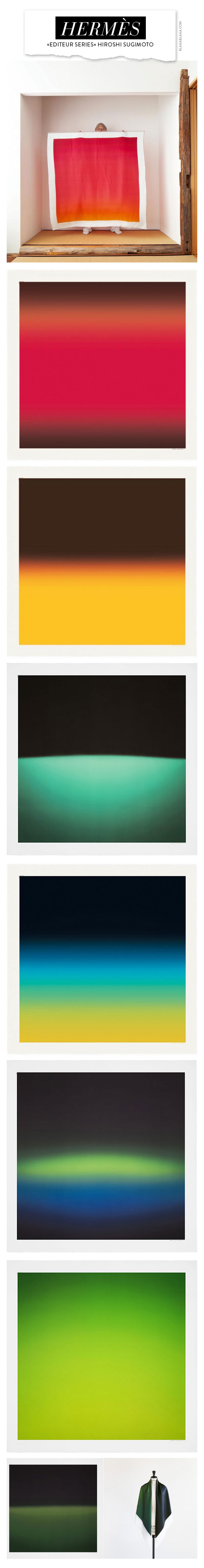 Hermès «Editeur Series» Hiroshi Sugimoto