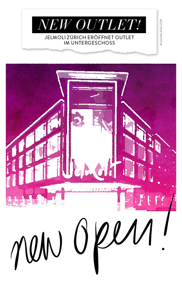 Jelmoli Zürich eröffnet Outlet im Untergeschoss