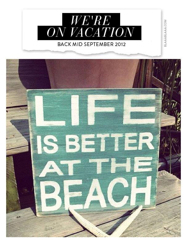 We're on vacation, back mid September 2012