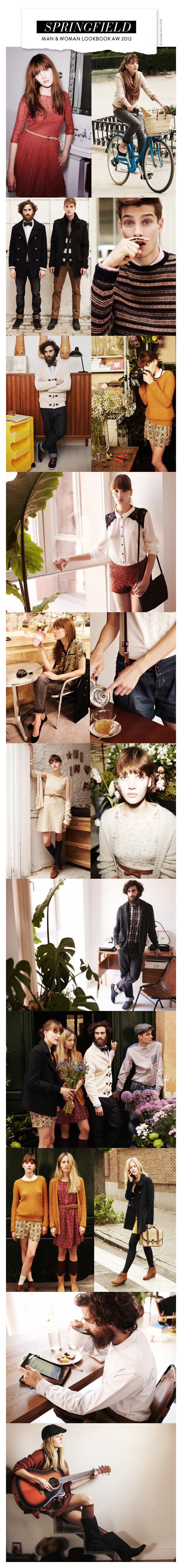 Springfield Man & Woman Lookbook AW 2012