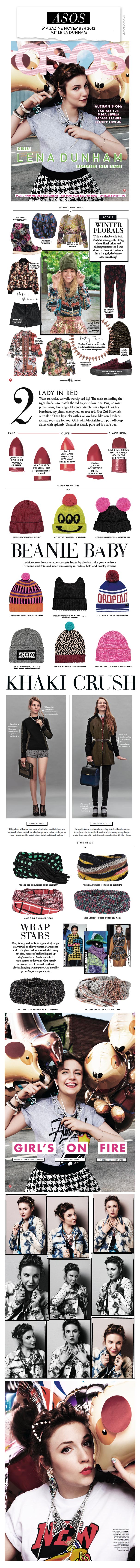 Asos Magazine November 2012