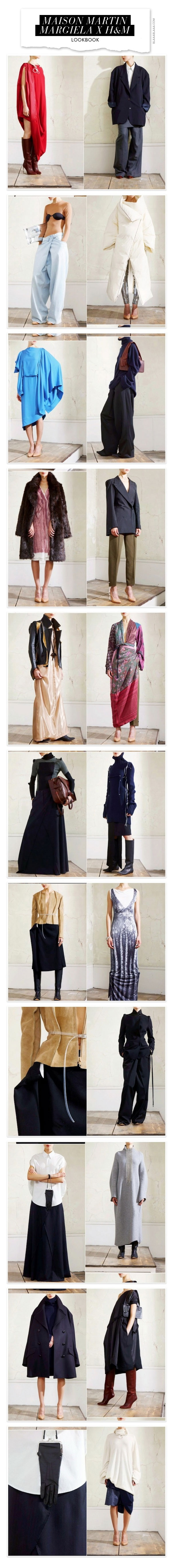 Maison Martin Margiela X H&M Lookbook