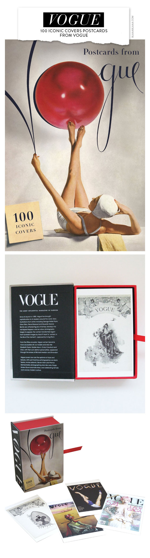 Postcards from Vogue 100 Iconic Covers