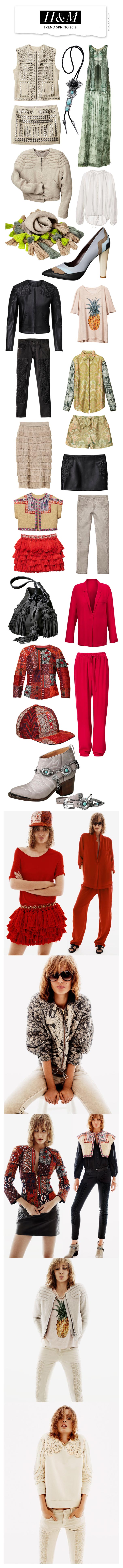 H&M Trend Spring 2013