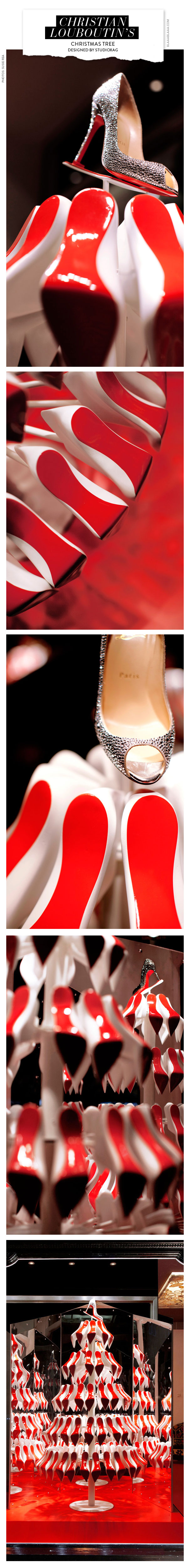 Christian Louboutin’s Christmas Tree