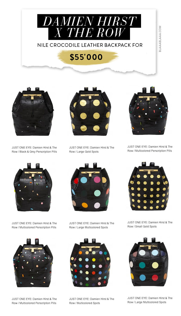 Damien Hirst X The Row Collaboration