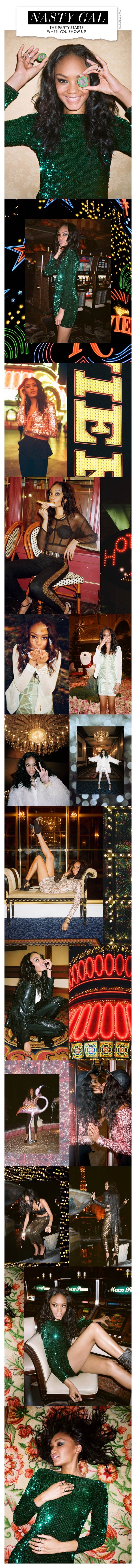 Nasty Gal Party Lookbook