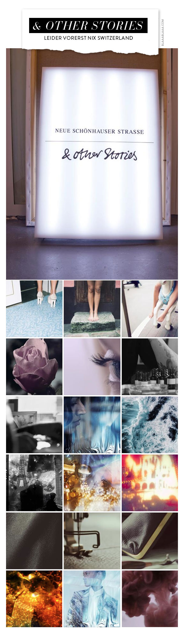 «& Other Stories» kommt nicht in die Schweiz