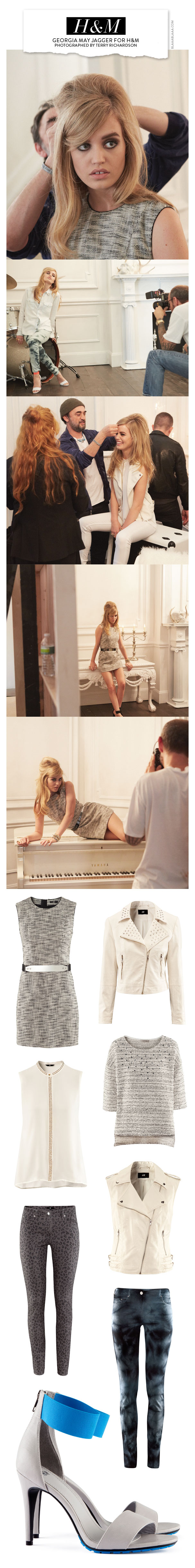 Georgia May Jagger for H&M