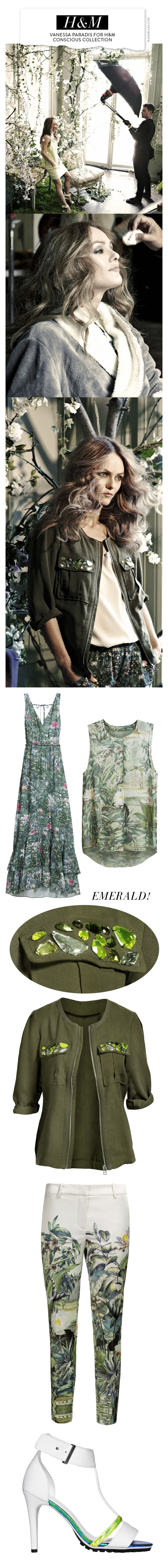 Vanessa Paradis for H&M Conscious Collection