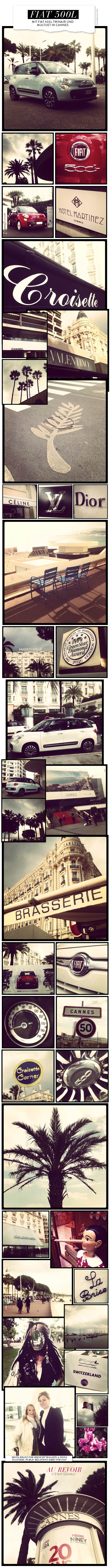 Mit Fiat 500L TwinAir und Multijet in Cannes