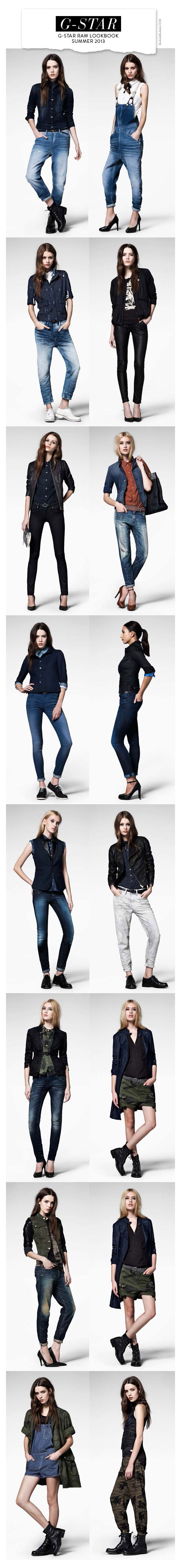 G-Star Raw Lookbook Summer 2013