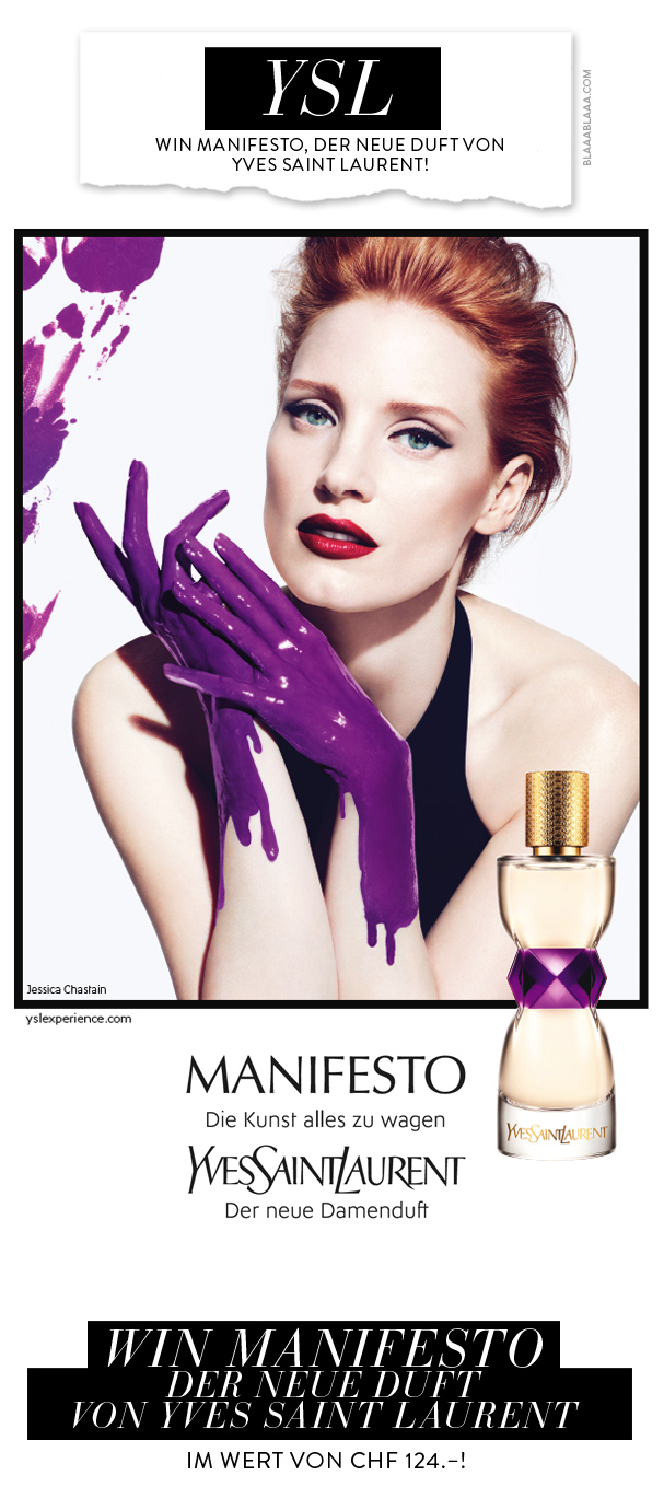 Win MANIFESTO von YSL für CHF 124.–!