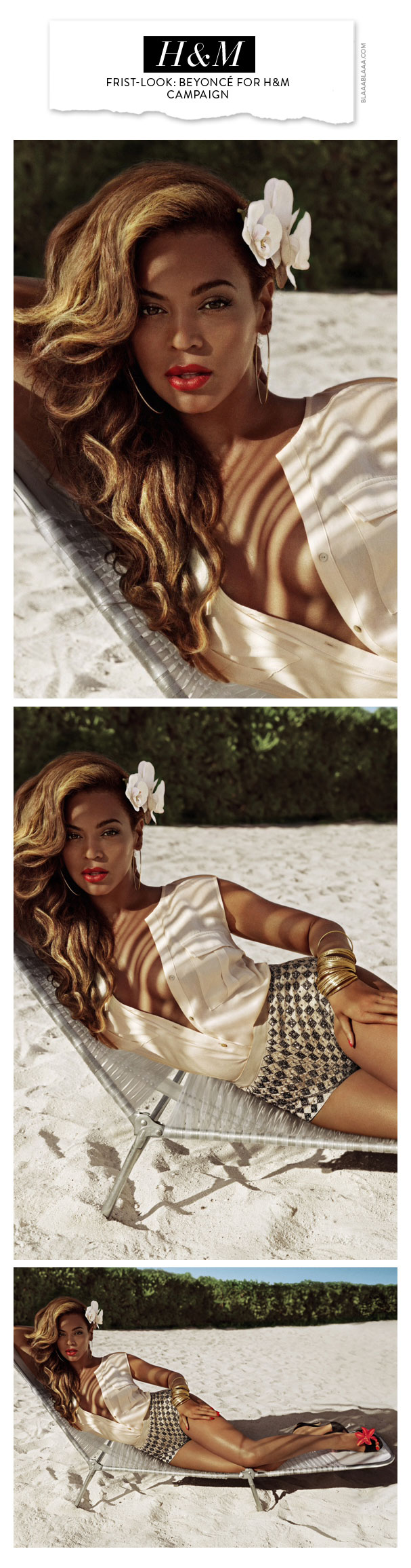 Frist-Look: Beyoncé for H&M Campaign