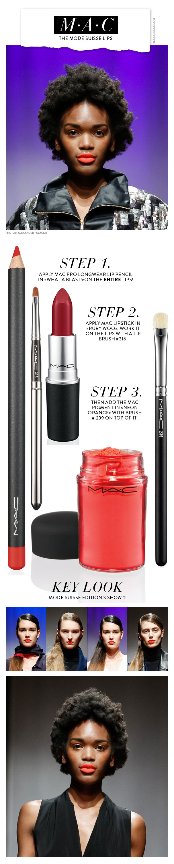 MAC – The Mode Suisse Lips!