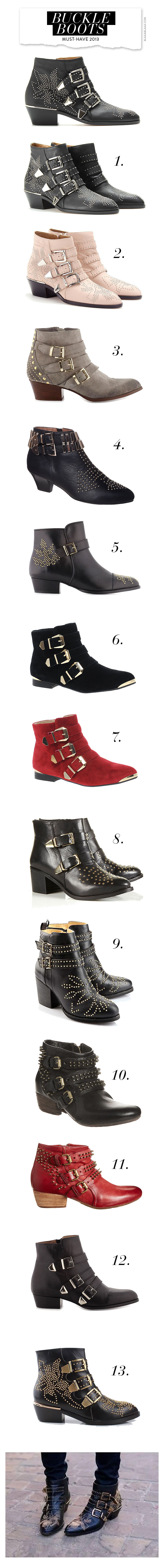Must-have: Buckle-Boots!