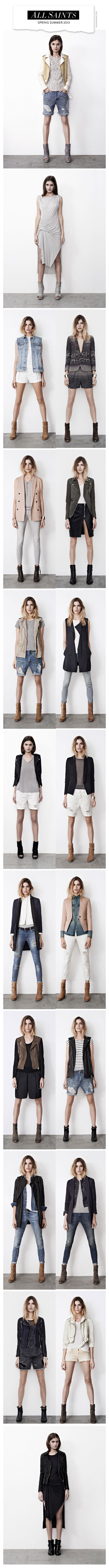 AllSaints Spring Summer 2013