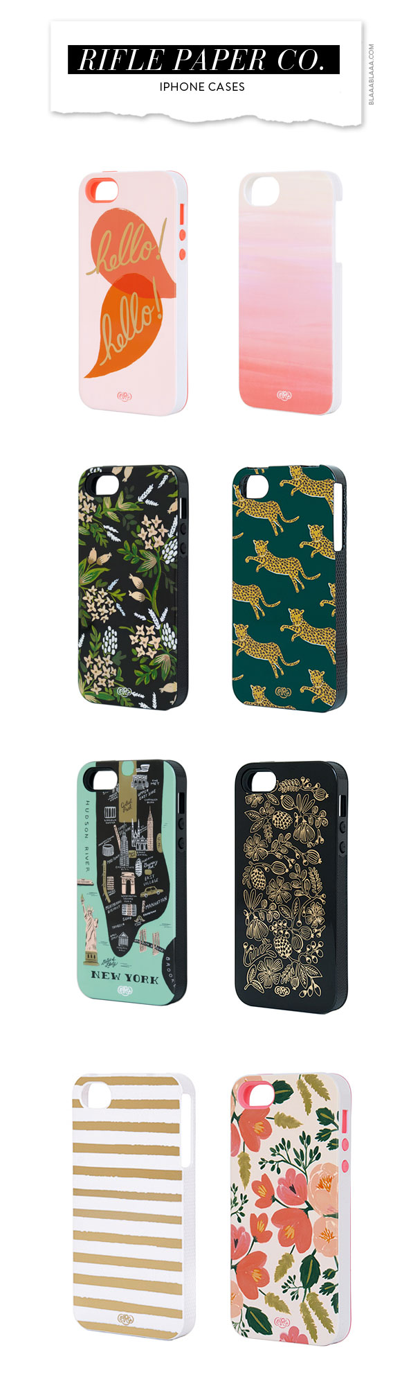 Rifle Paper Co. iPhone Cases