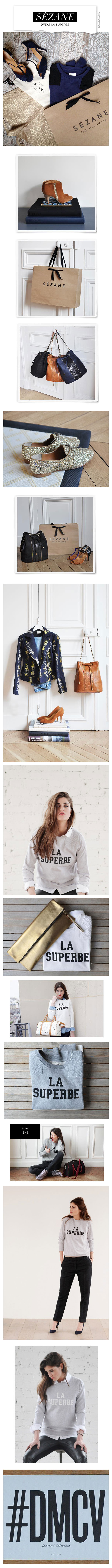 Sézane Sweat La Superbe