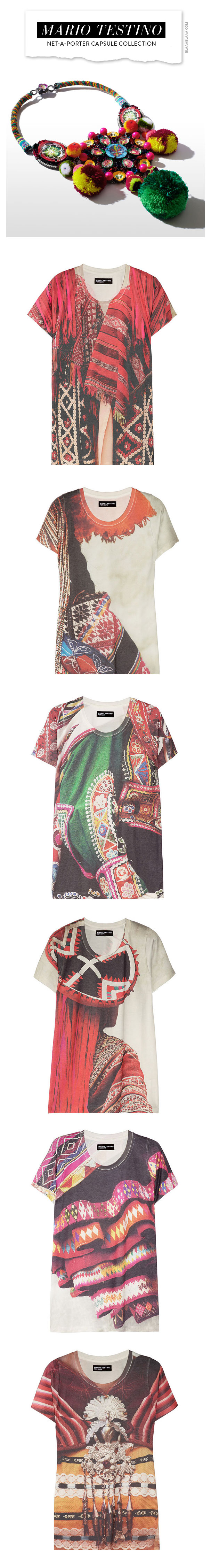 Mario Testino Net-a-Porter Capsule Collection