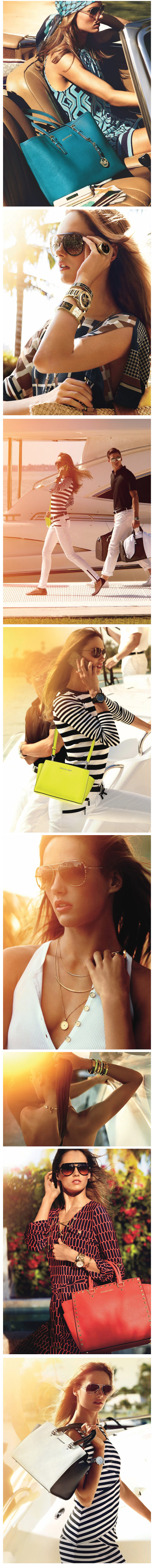 Karmen Pedaru for Michael Kors Sunny Summer 2013 Catalogue
