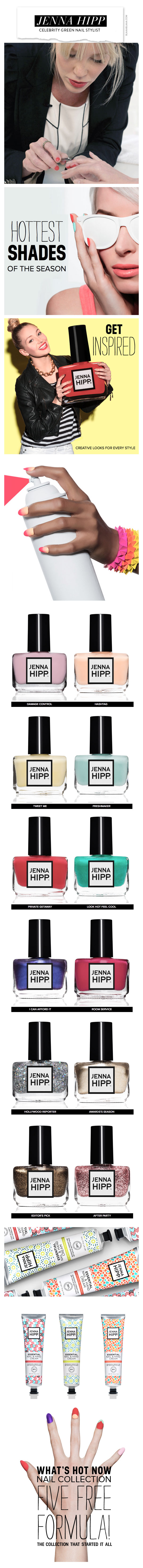 Jenna Hipp – Celebrity Green Nail Stylist