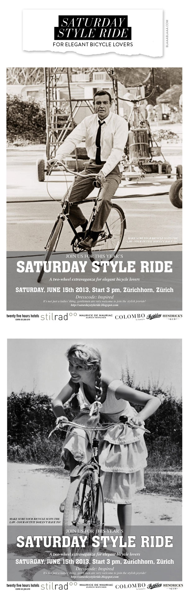 Saturday Style Ride – For Elegant Bicycle Lovers