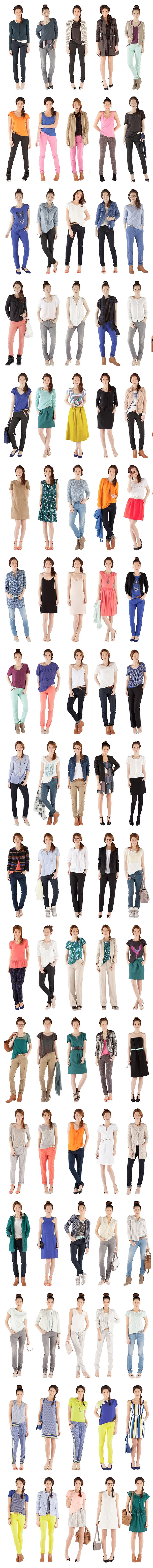 Comptoir des Cotonniers – Looks 2013