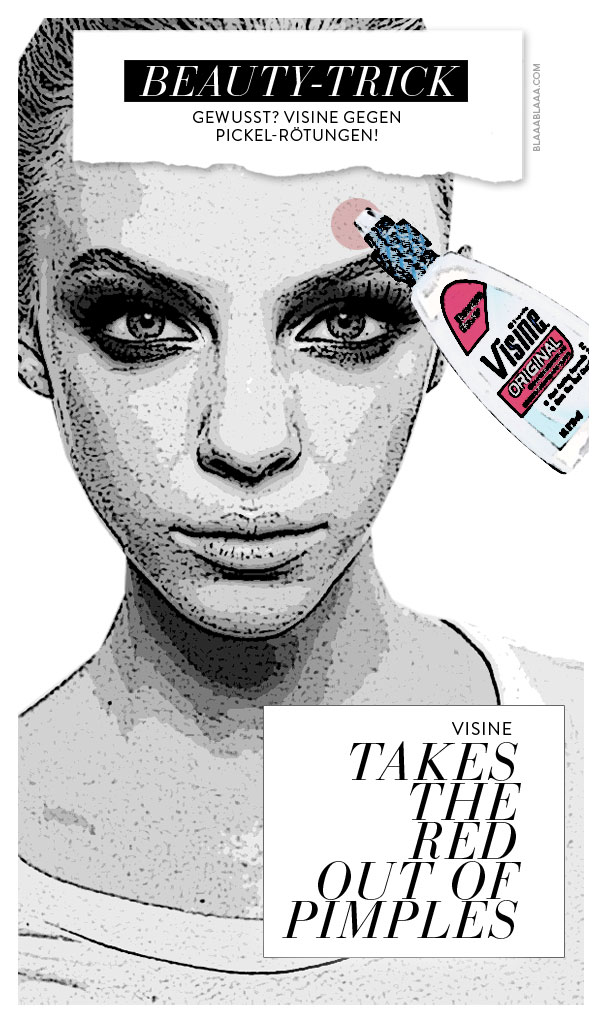 Gewusst? Visine gegen Pickel!