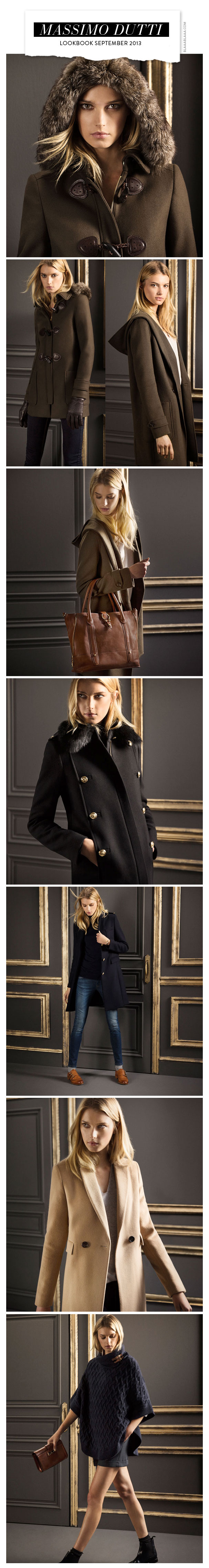 Massimo Dutti September 2013 Lookbook