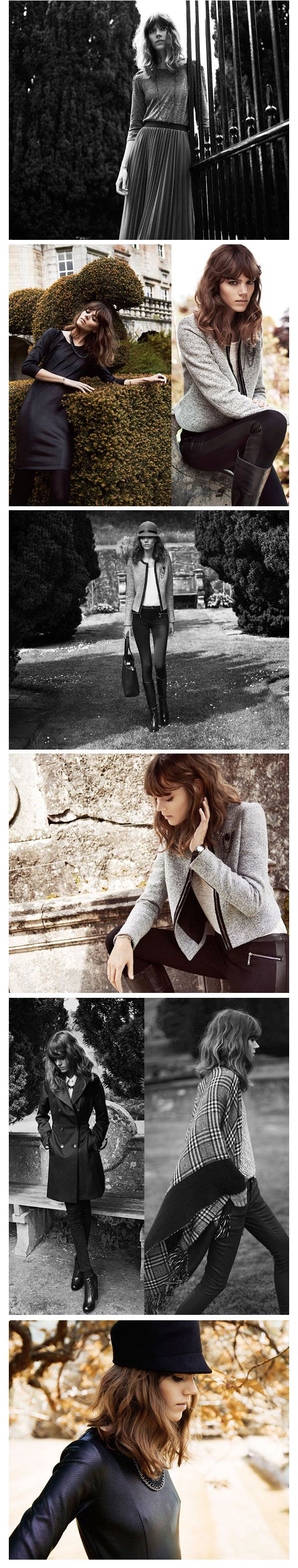 Freja Beha Erichsen for Reserved Fall Winter 2013