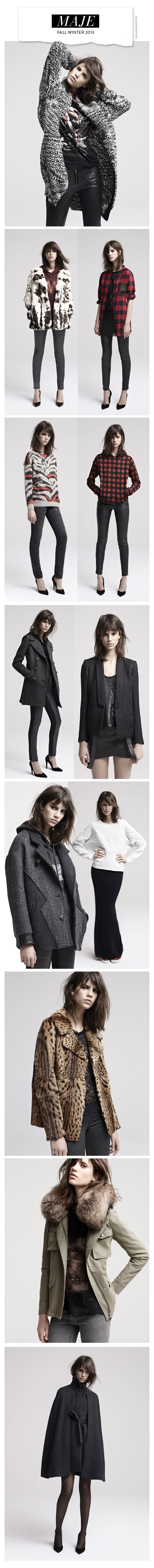 Maje Fall Winter 2013