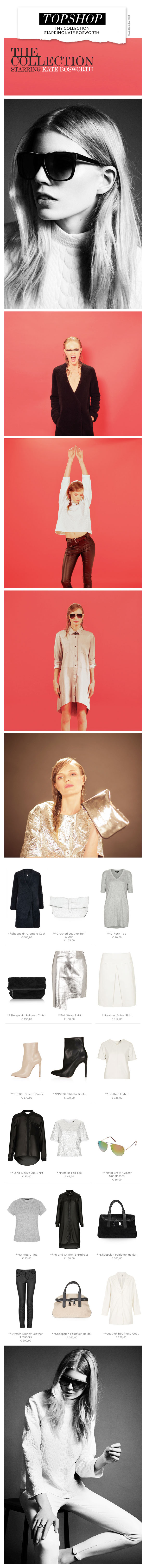 Topshop The Collection Starring Kate Bosworth