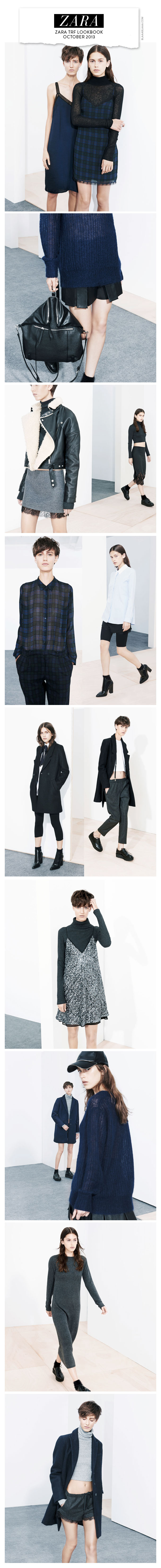 Zara TRF Lookbook October 2013