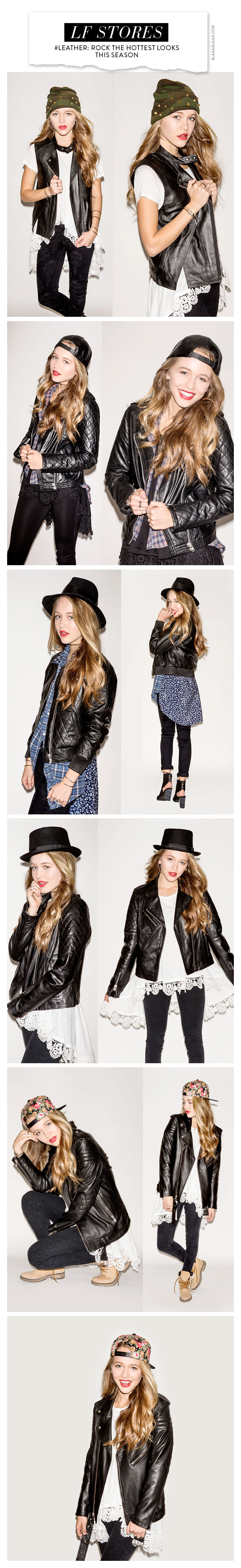 LF Stores – #Leather: Rock The Hottest Looks This Season