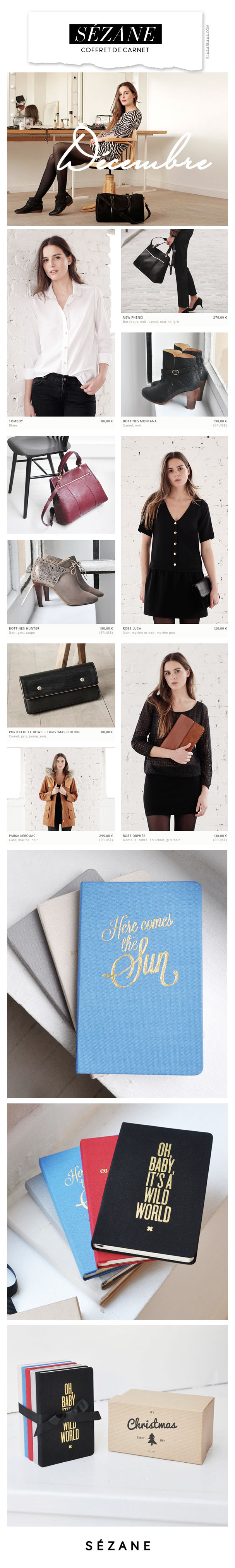 Sézane – Coffret de Carnet