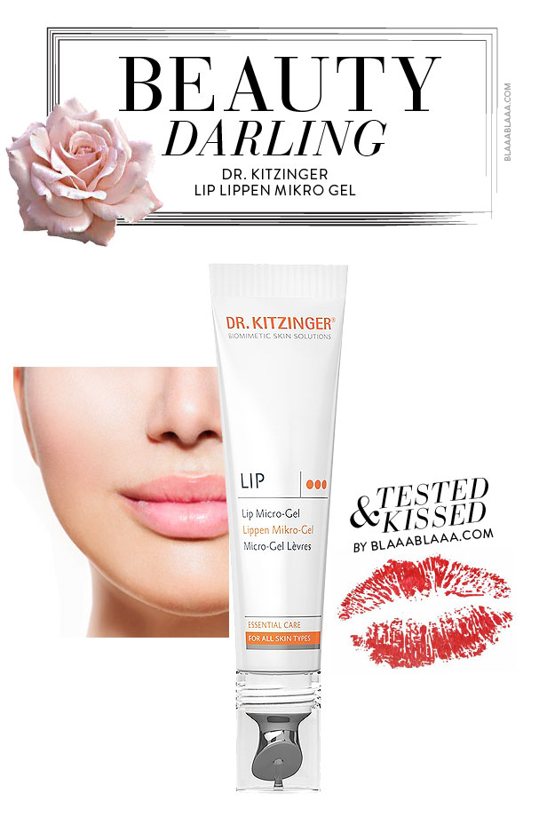 Beauty Darling: Dr. Kitzinger LIP Lippen Mikro Gel
