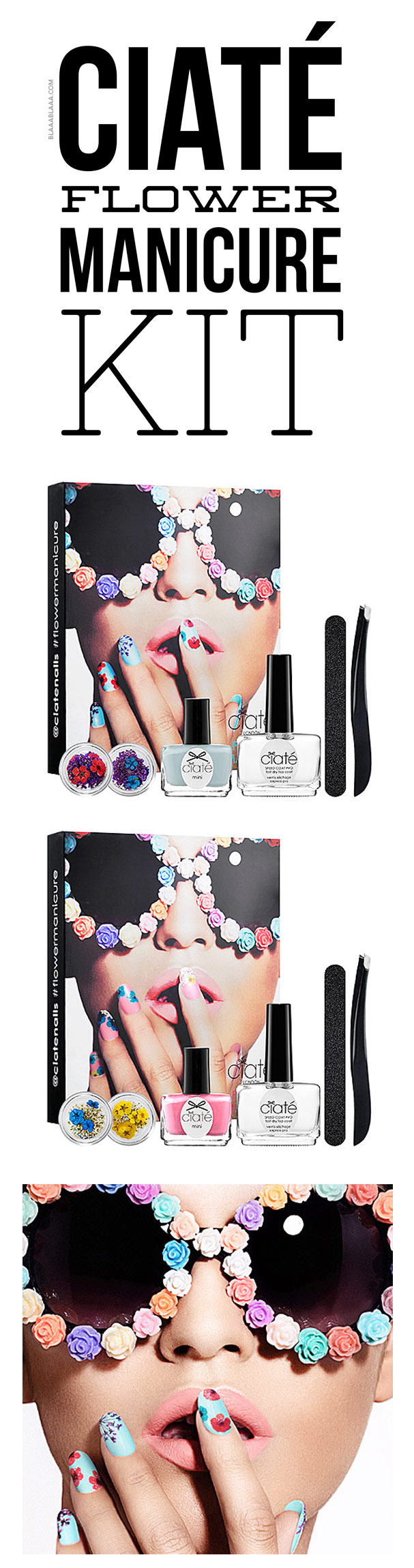 Ciaté Flower Manicure Kit