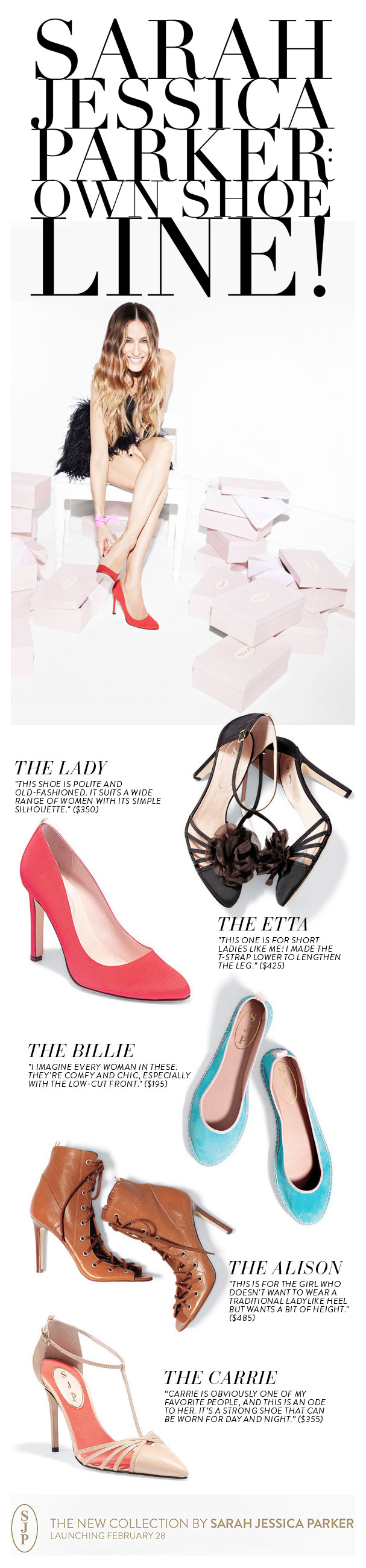 Sarah Jessica Parker: Sie macht Schuhe!