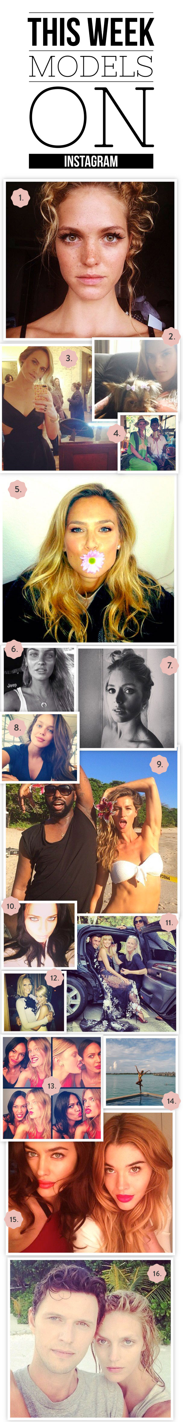 This Week Models on Instagram
