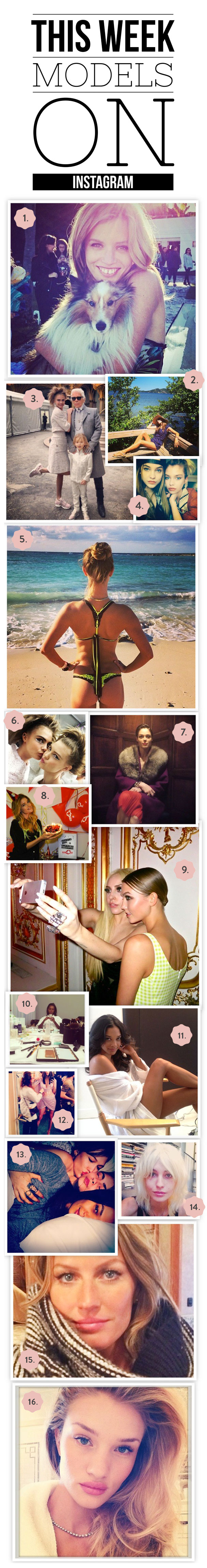 This Week Models on Instagram