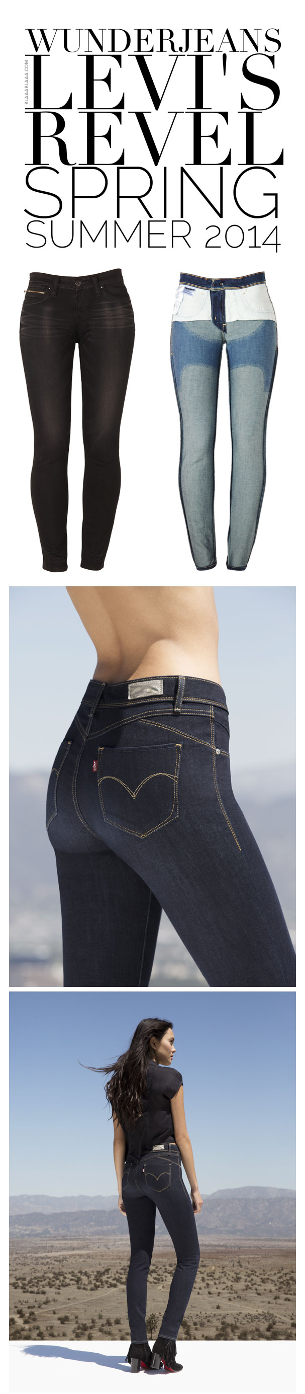 Wunderjeans: Levi’s Revel Spring Summer 2014