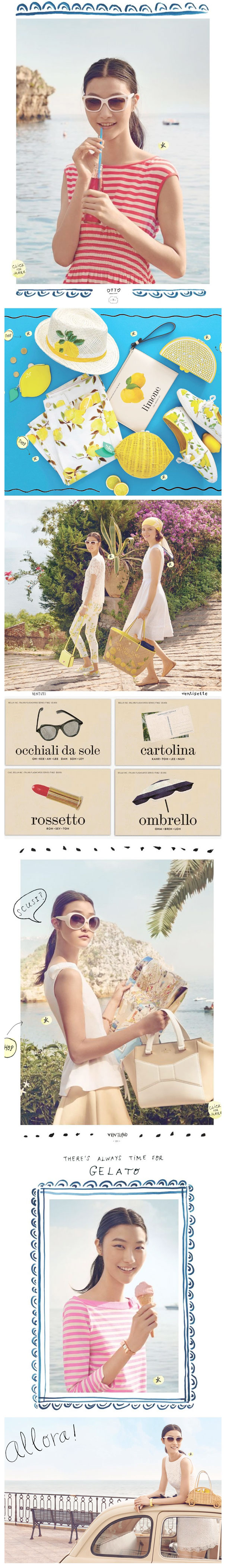 Kate Spade Capri Collection 2014