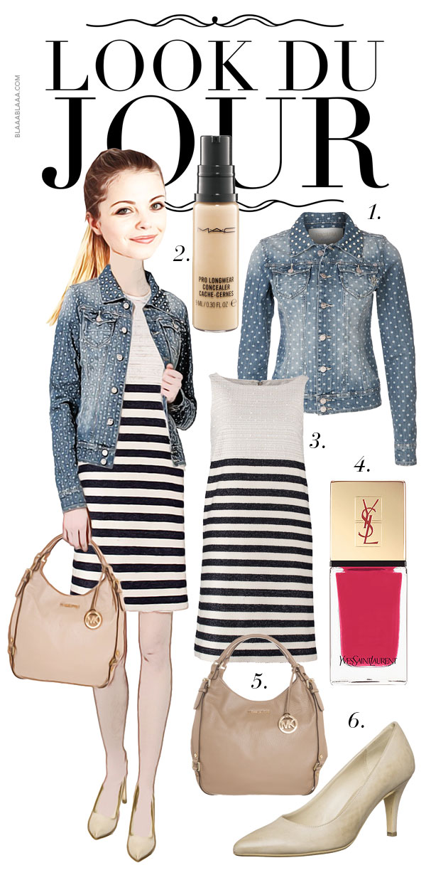 Look Du Jour: Bunkt. Bunkt. Bunkt. Und Striche.