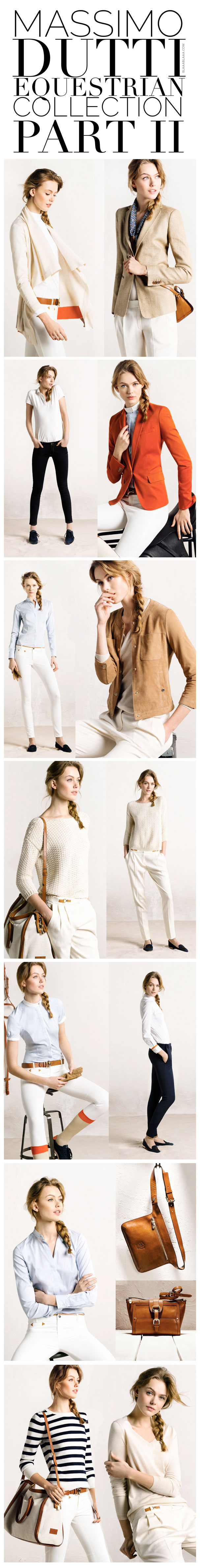 Massimo Dutti The Equestrian Collection Part 2