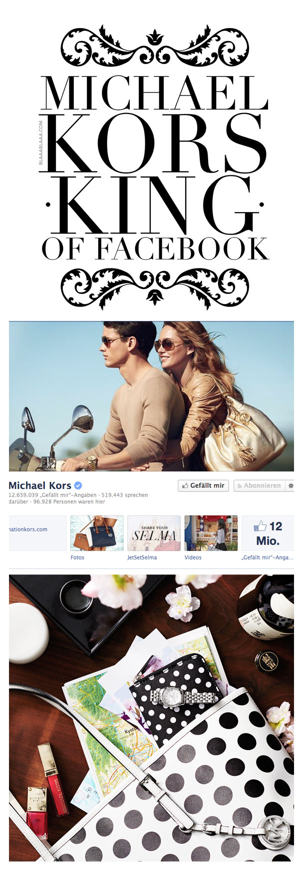 Michael Kors – King of Facebook