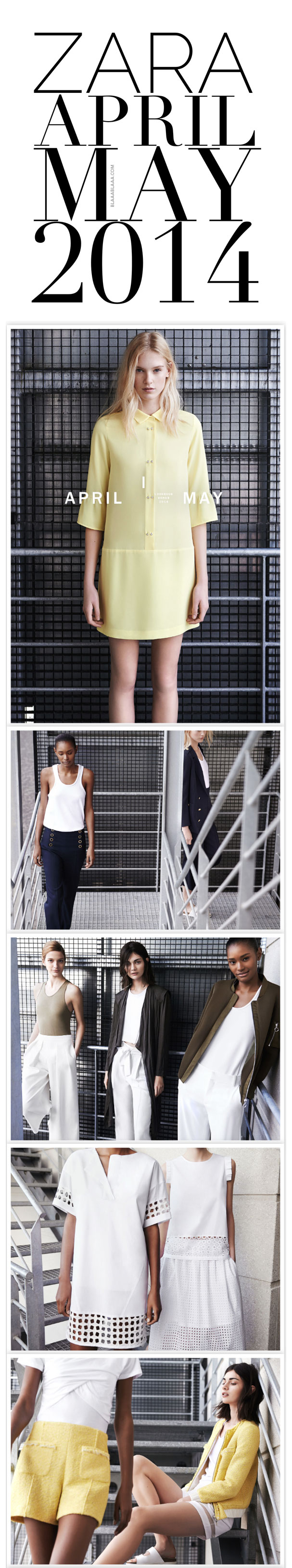 Zara April May 2014 Lookbook