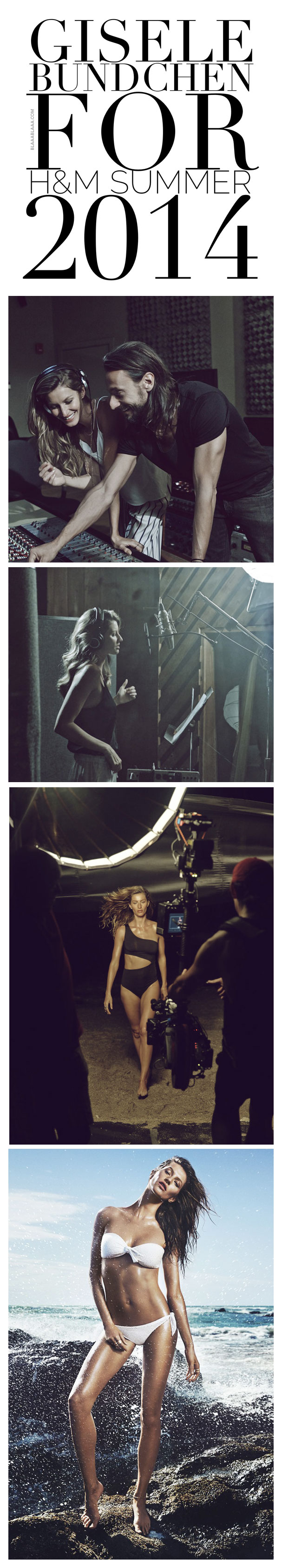 Gisele Bündchen for H&M Summer 2014